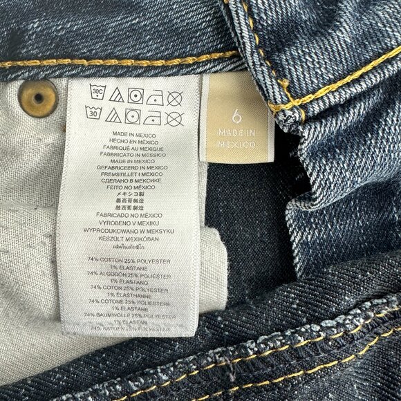 Michael Kors Jean Pants RN 111818 CA 45885 Used Women's Size 6 Skinny - Picture 6 of 6